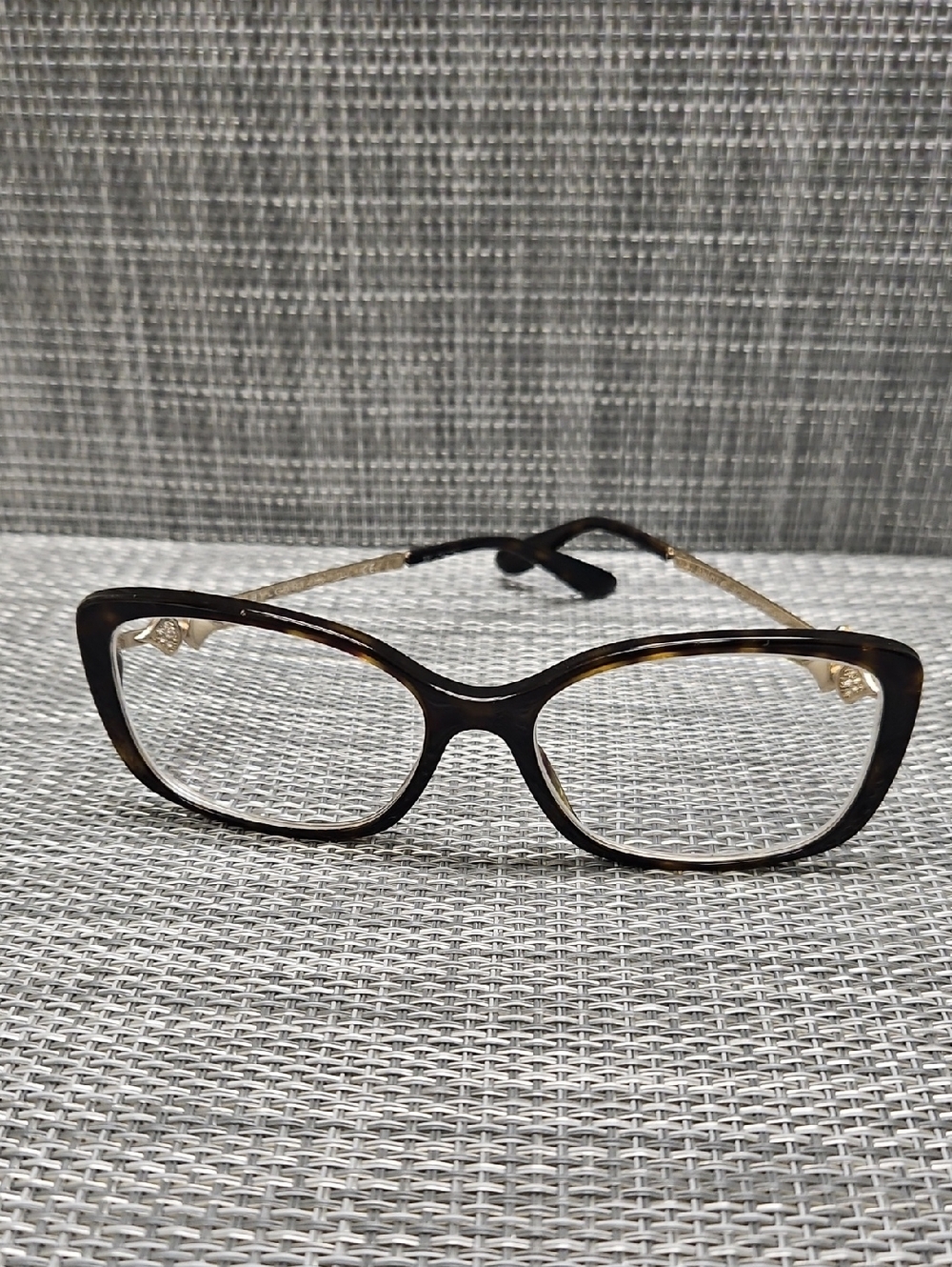 Bulgari Tortoiseshell Eyeglasses Frame